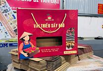 Hộp Đựng Nông Sản - Hộp Vải Thiều Sấy Khô